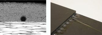 Optical fiber sensor embedded in Composite materials